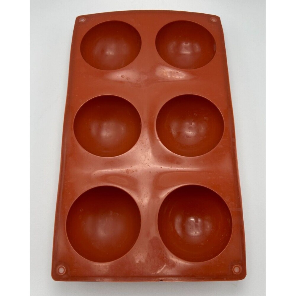 Semi Sphere/Half Ball Silicone Baking/Chocolate/Cake/Ice Mold ~ Hot Cocoa Bombs